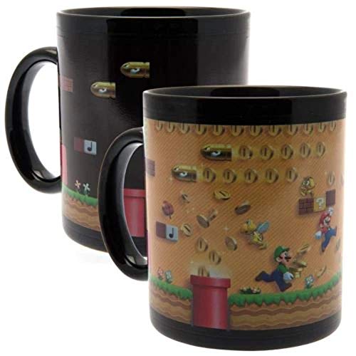 Supermario Gold Coin Rush Heat Mug