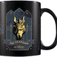 Harry Potter The Graphon And Wand Black Mug