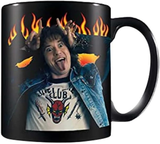 Stranger Thing Hellfire Club E Eddie Mug