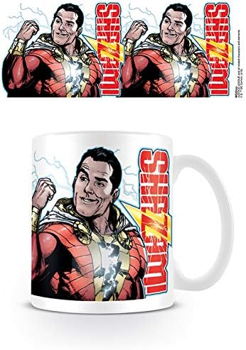 Shazam Mug Flexing Up A Storm