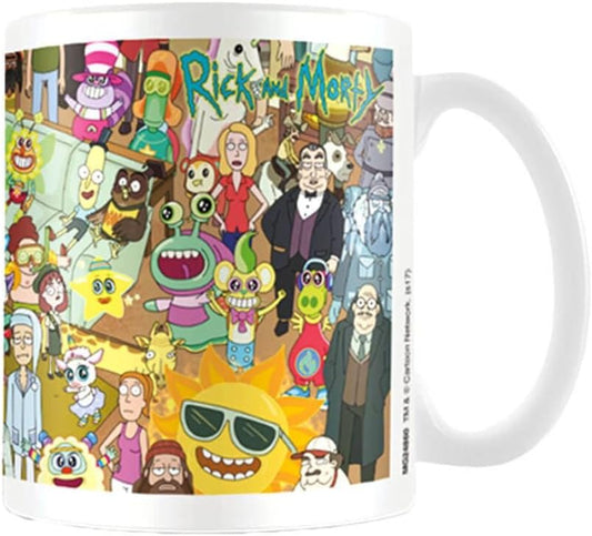 Rick And Morty Characters Mug