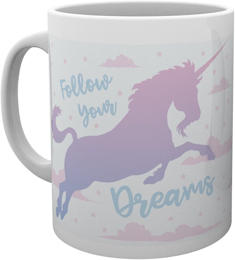 Unicorns Follow Your Dream Tazza Mug