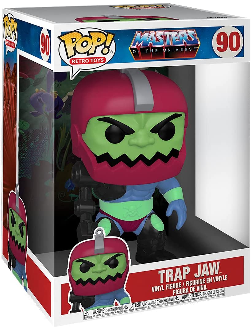 MASTERS OF THE UNIVERSE TRAPJAW SUPER SIZED JUMBO POP