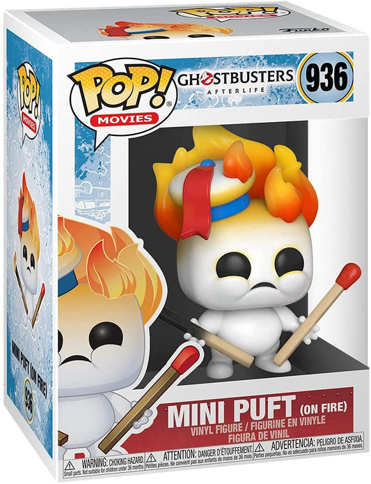 GHOSTBUSTERS: AFTERLIFE MINI PUFT ON FIRE #936 POP