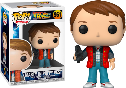 BACK TO THE FUTURE MARTY IN PUFFY VEST #961 POP